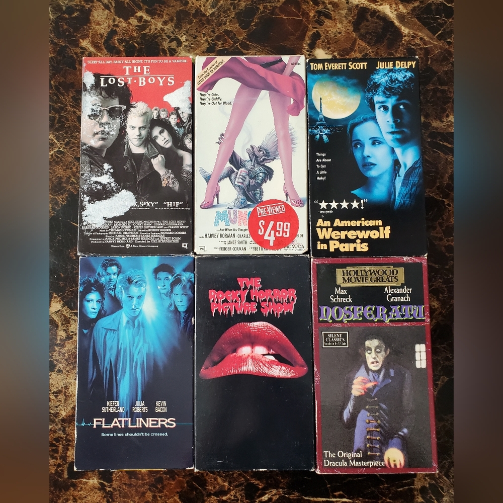 6 Horror VHS Movies Cult Classic Tested